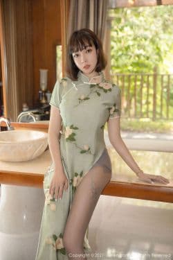 
 No.3630 果儿Victoria – 一袭华美的旗袍