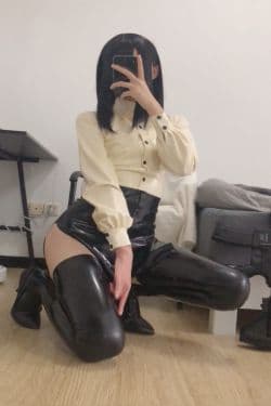 
 眼酱大魔王w – 黑胶 写真套图