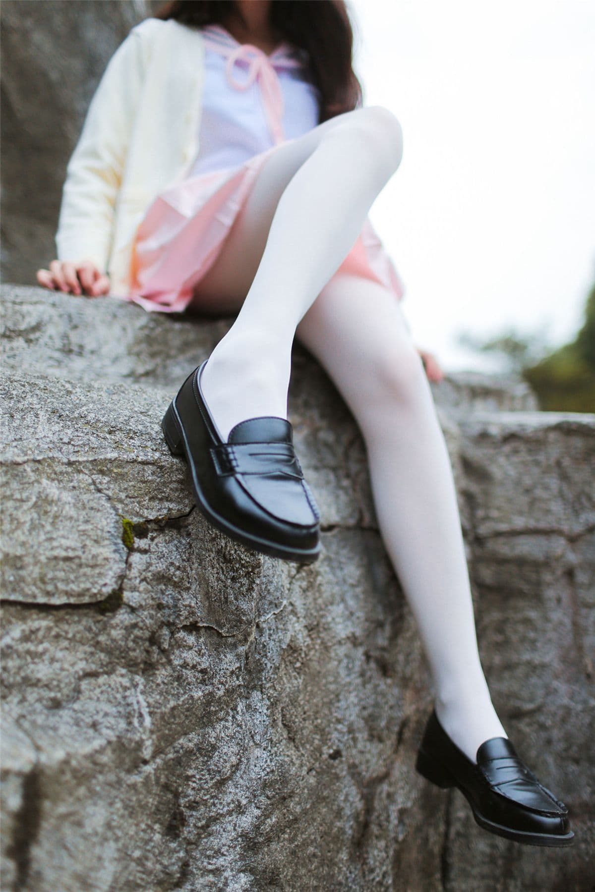 
 NO.146 白丝粉红少女户外 写真集