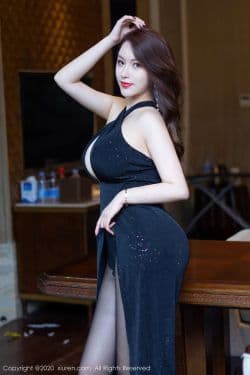 
 No.2726 Egg-尤妮丝Egg – 气质典雅吊裙与极致黑丝