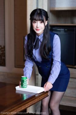 
 No.2709 朱可儿Flower – 经典的职场制服系列