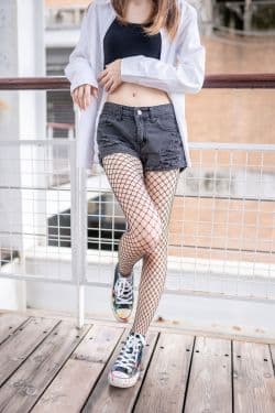 
 VOL.422 网袜少女 写真套图