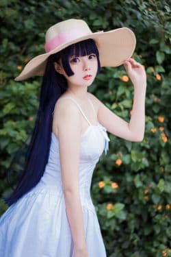 
 VOL.414 花园白裙 写真套图