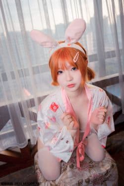 
 VOL.455 桃子的浴衣 写真套图