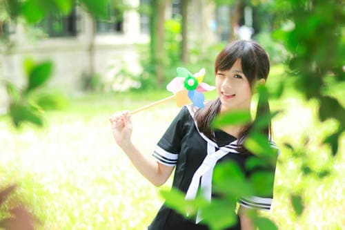 双马尾正妹 虞成敬 清纯外拍学生妹模样超可爱 双马尾正妹 虞成敬 清纯外拍学生妹模样超可爱