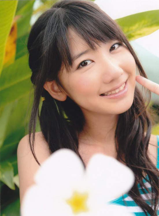 AKB48《小嶋阳菜明星脸》原来也是双马尾正妹♥