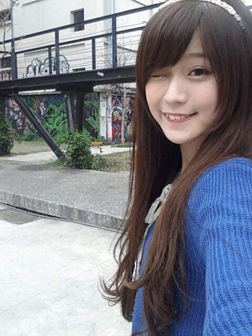 电机系女孩　邱俞瑄　腿长貌美的可爱双马尾正妹