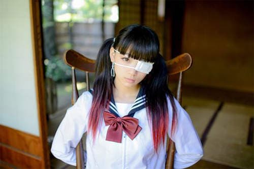 双马尾协会写真展　52楼观景台上的萌电波放送中~