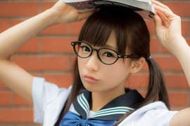 椎名光 （椎名ぴかりん）日本网友被双马尾造型萌给倒了