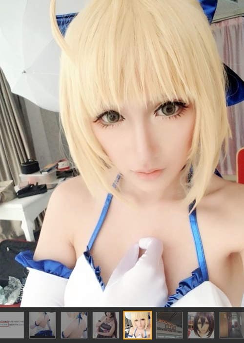 知曦　樱花下的双马尾正妹太萌啦❤