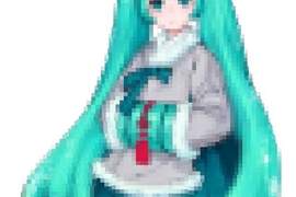 古典萌娘《韩服初音》想不到韩服与双马尾也能这么萌