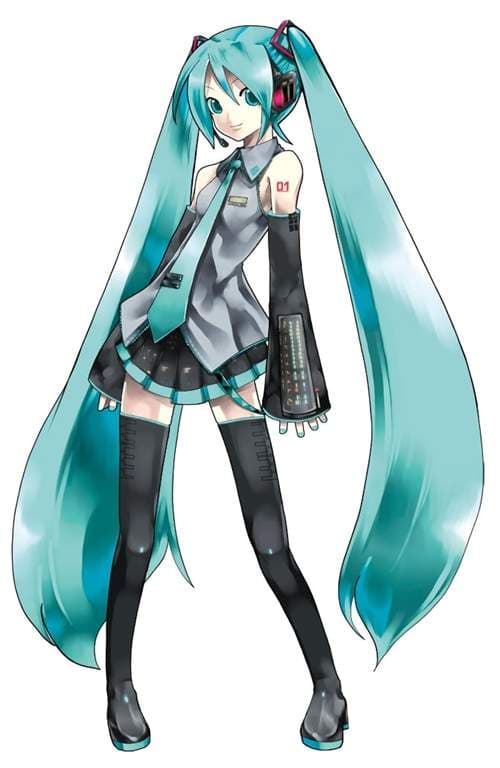 古典萌娘《韩服初音》想不到韩服与双马尾也能这么萌