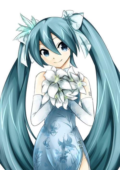 古典萌娘《韩服初音》想不到韩服与双马尾也能这么萌