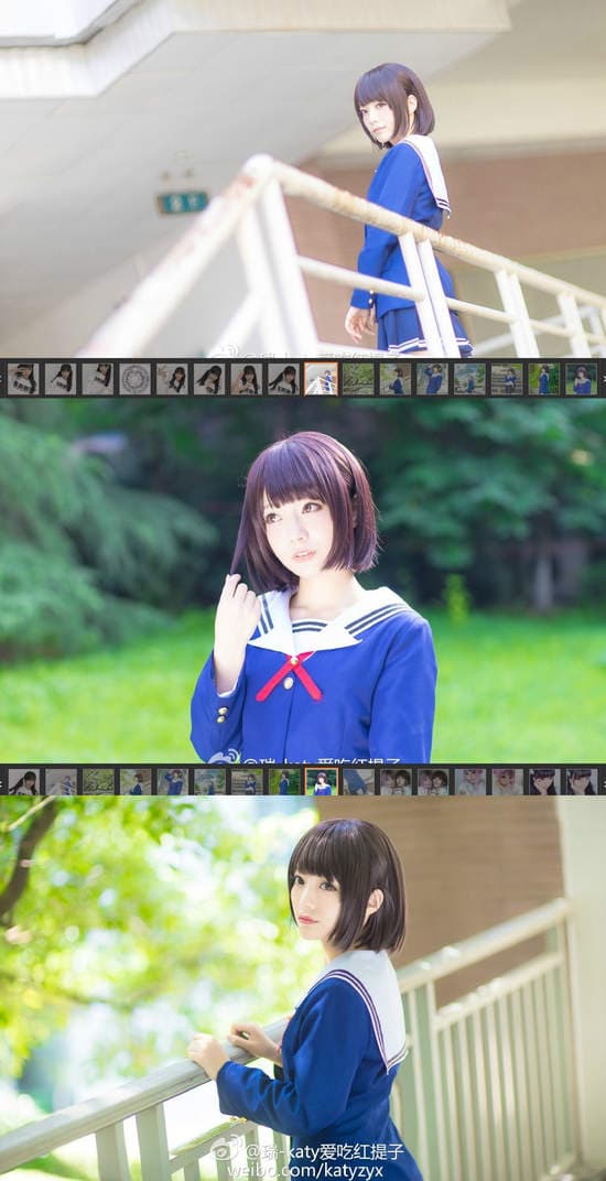 《双马尾正妹》瑞katy是位可爱又梦幻的COSER