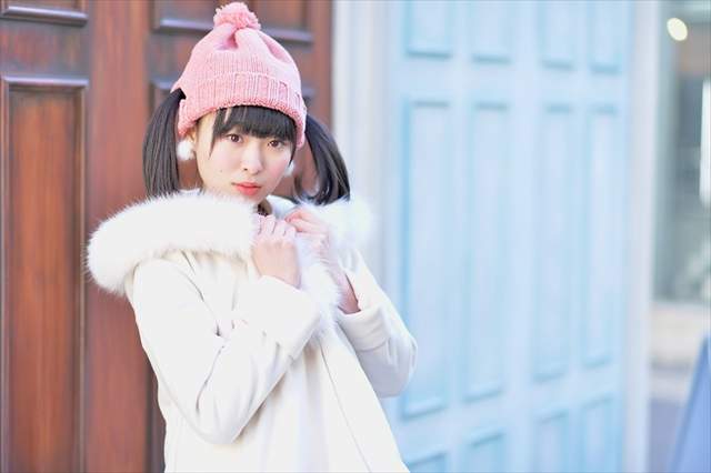日本首创《双马尾专用毛帽》再也不用担心绑好的头发被压乱啰♪