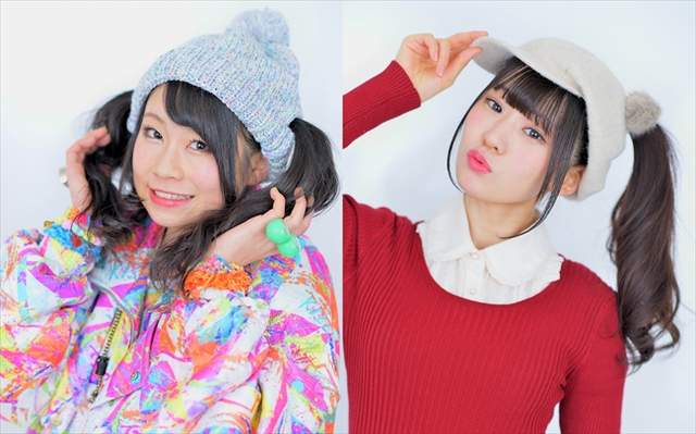 日本首创《双马尾专用毛帽》再也不用担心绑好的头发被压乱啰♪
