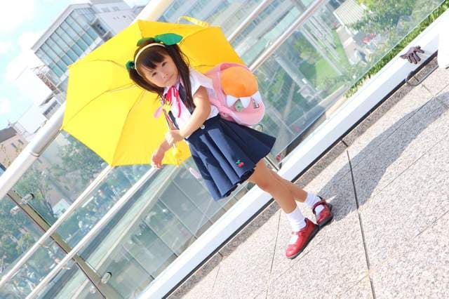 《真幼女cosplay八九寺真宵》超犯规可爱萌燃世界Cosplay高峰会