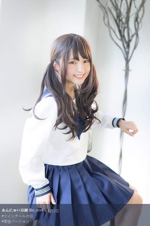 《双马尾日》就算天冷也要找回那一天的热情❤