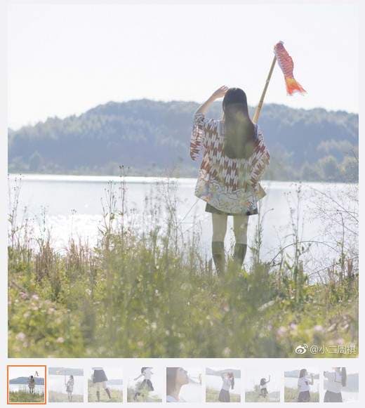 《鲤鱼旗制服妹》百褶裙加上白皙大腿这就是最美的景色