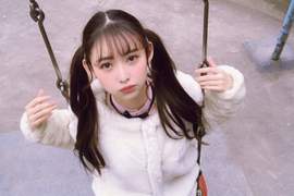 22岁赛车皇后《あのん》双马尾超可爱的中日混血正妹