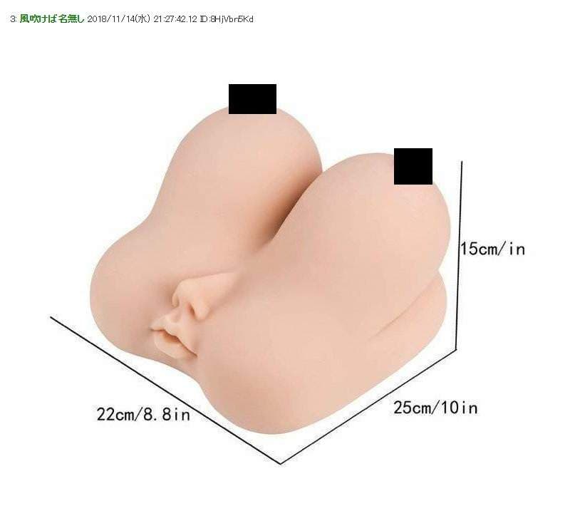 恐怖《多功能飞机杯》3穴合一还加上欧派的冲击外型...乡民表示都吓软了ww