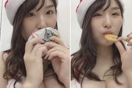 欧派横纲《吉田实纪》非常喜欢吃美食的普拉斯写真偶像