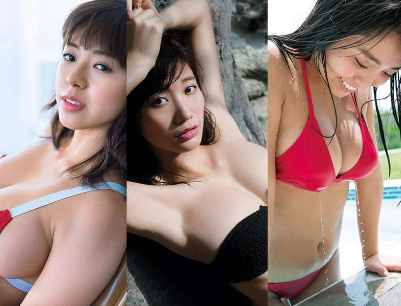 【乳糖不适症注意】《小仓优香、和智南、大原优乃》三大写真偶像集合❤