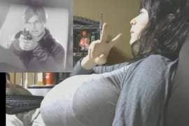 【关于欧派】《爆乳女子的youtube直播》把恶灵古堡2DLC章节无路可逃玩到全破也猛猛der