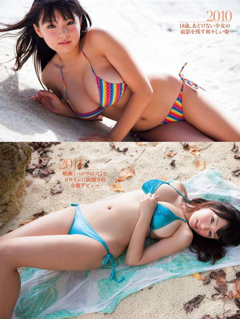 世界百大最美脸蛋「筿崎爱」成熟的童颜巨乳成长轨迹你一定会想看看ԅ(♡﹃♡ԅ)