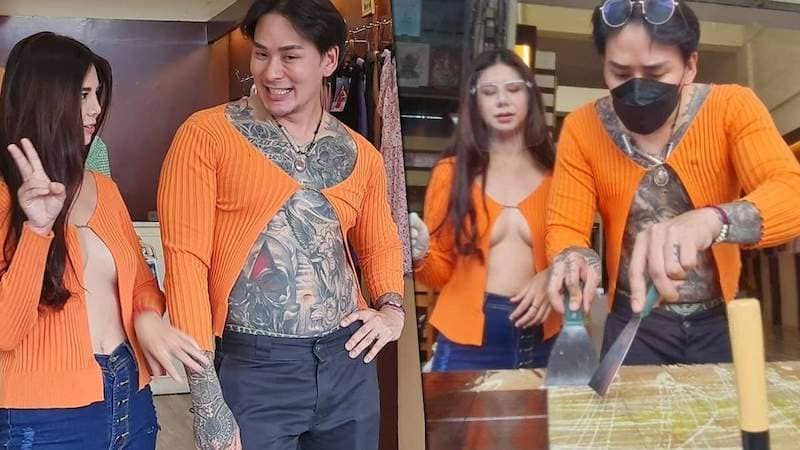 【有片】巨乳聚人心《袒胸露乳真空罩衫》泰国蛋卷妹收入暴涨4倍，「肉色诱惑＝财富密码」引发跟风热潮