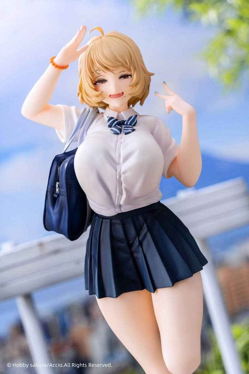 Hobby sakura《渥美千代子》摸著摸著～就变透明了？！绘师「あっちょ」丰满美少女立体化模型，手感涂装触感真好❤