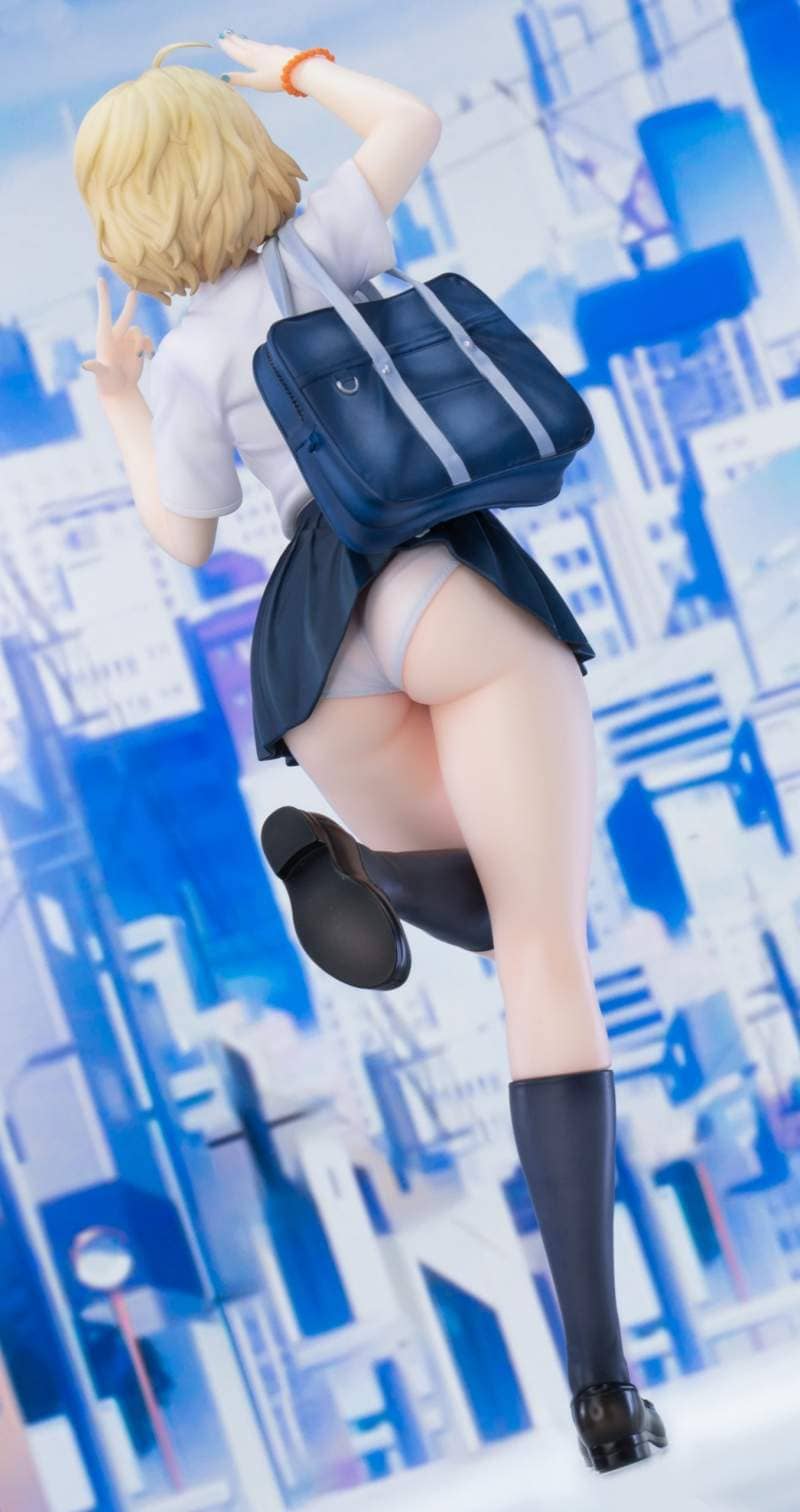 Hobby sakura《渥美千代子》摸著摸著～就变透明了？！绘师「あっちょ」丰满美少女立体化模型，手感涂装触感真好❤