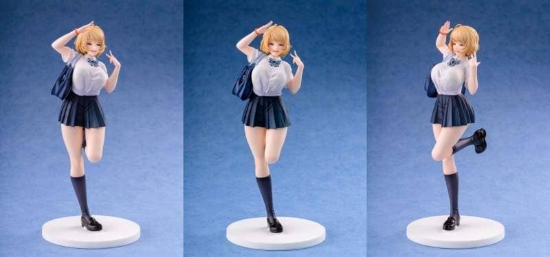Hobby sakura《渥美千代子》摸著摸著～就变透明了？！绘师「あっちょ」丰满美少女立体化模型，手感涂装触感真好❤