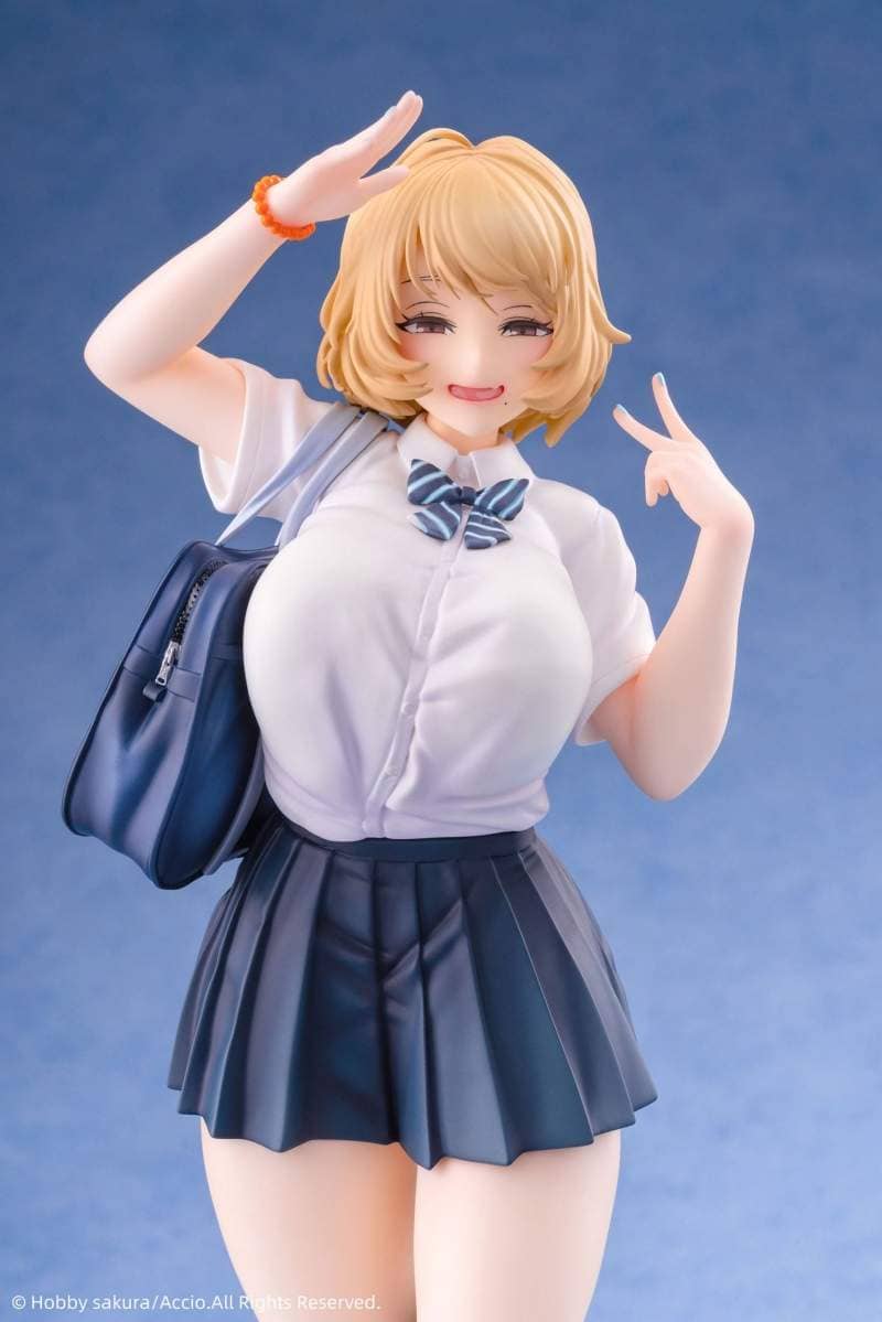 Hobby sakura《渥美千代子》摸著摸著～就变透明了？！绘师「あっちょ」丰满美少女立体化模型，手感涂装触感真好❤