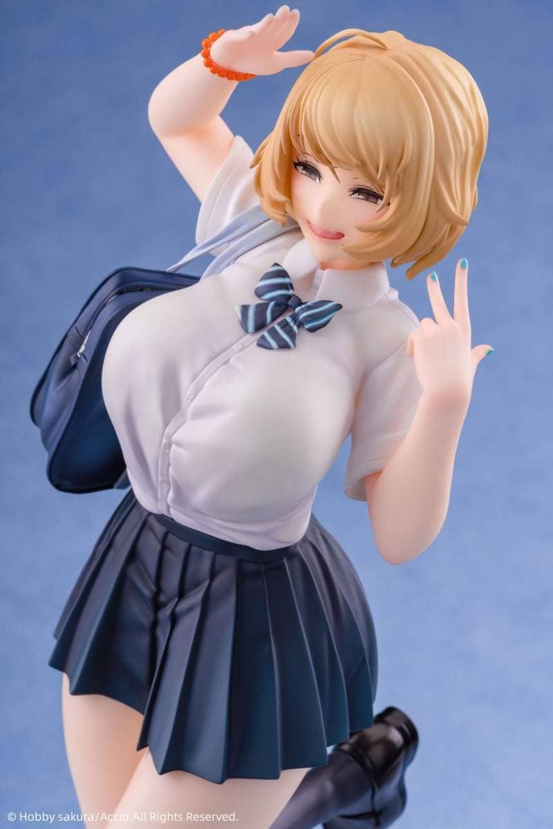 Hobby sakura《渥美千代子》摸著摸著～就变透明了？！绘师「あっちょ」丰满美少女立体化模型，手感涂装触感真好❤