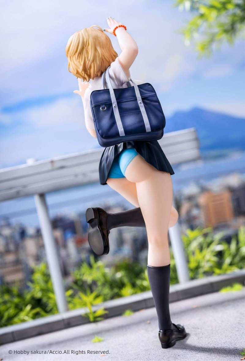 Hobby sakura《渥美千代子》摸著摸著～就变透明了？！绘师「あっちょ」丰满美少女立体化模型，手感涂装触感真好❤
