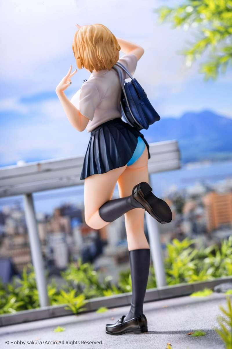 Hobby sakura《渥美千代子》摸著摸著～就变透明了？！绘师「あっちょ」丰满美少女立体化模型，手感涂装触感真好❤