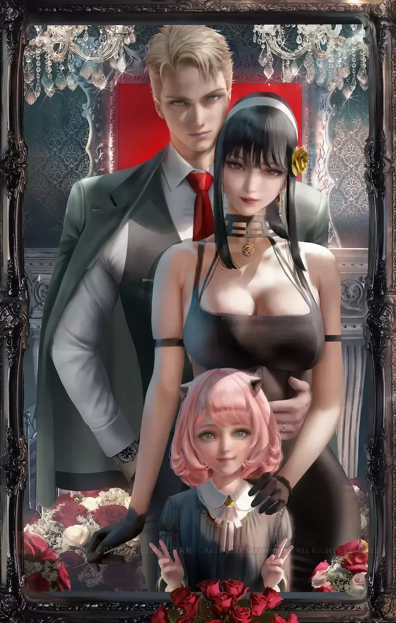 性化？炼铜？又炎上《知名绘师画成年版安妮亚引争议》二创自由或瑟瑟禁止是永远吵不完的话题