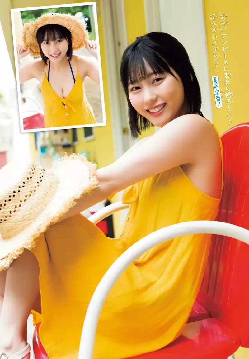 20岁王牌写真偶像《田中美久》短发造型登上7月最新杂志写真