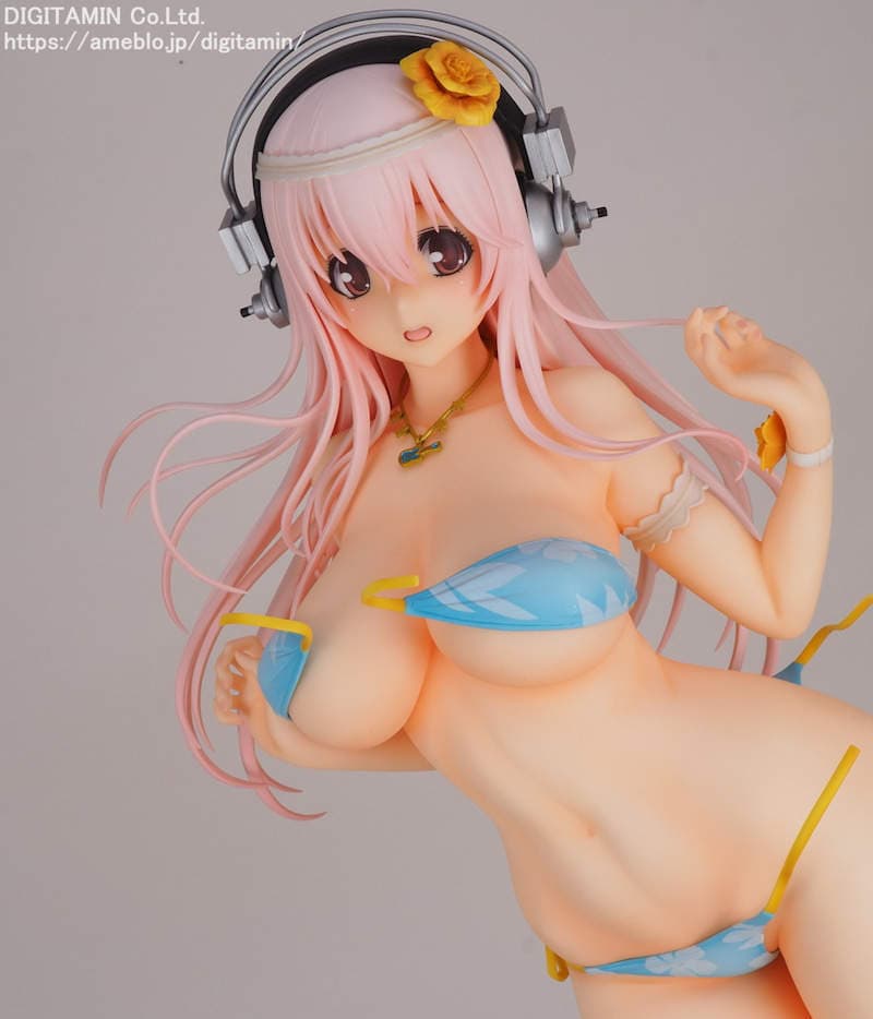 泳衣爆开《超级索尼子》全高35公分夏日假期系列最大版真D壮观