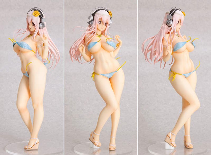 泳衣爆开《超级索尼子》全高35公分夏日假期系列最大版真D壮观