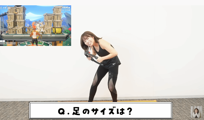 《大原优乃挑战健身环》生平第一次挑战！还要一边游戏一边回答问题