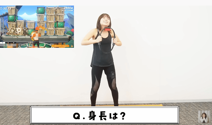 《大原优乃挑战健身环》生平第一次挑战！还要一边游戏一边回答问题