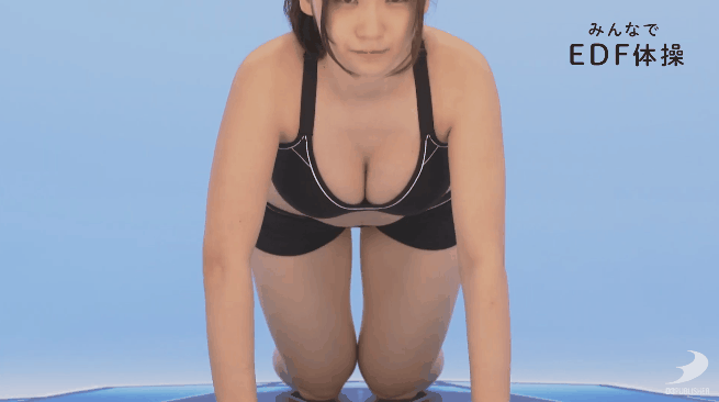 跟著伊织萌一起运动《地球防卫军枪林弹雨》为了有强健的体魄我天天都要练EDF体操