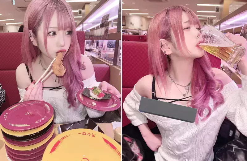 推特话题《拯救寿司郎》各路美女情义相挺，妳们的诚意网友都感受到了