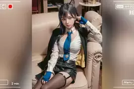 AI绘图没极限《3次元cosplay正妹》也能演算出来，网友表示这样的类真人完全可以(握拳)
