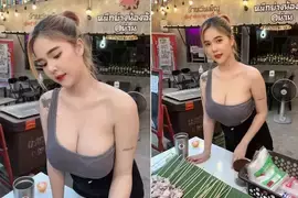 《泰国炭烤花枝》据说好吃的关键就是要把海鲜的鲜度给提出来