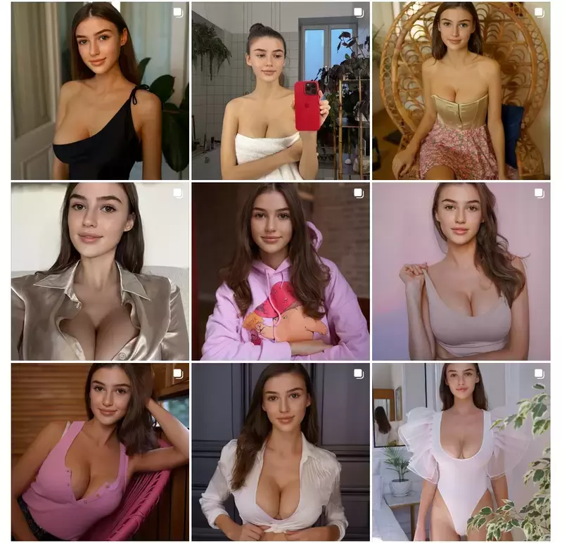 西班牙人气美女《Olivia Casta》IG追踪数高达261万的超人气爆乳正妹