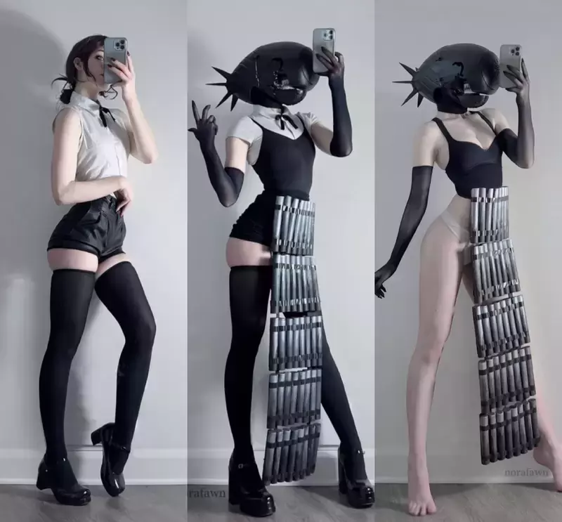 解放布料系Coser「大尺度Cosplay」这才是绅士最爱的反差萌！