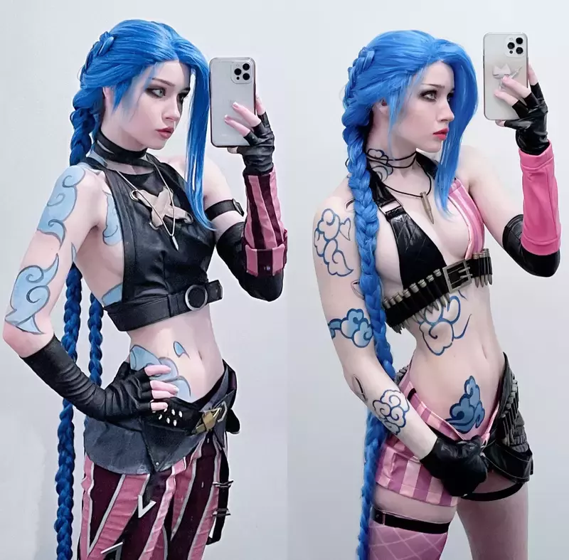解放布料系Coser「大尺度Cosplay」这才是绅士最爱的反差萌！